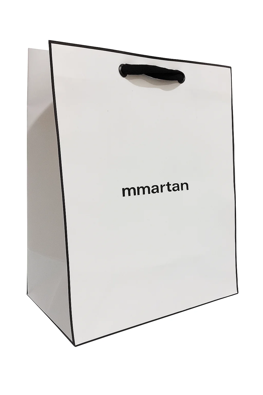 Fotografia real de modelos de sacolas de papel personalizadas, referência offset