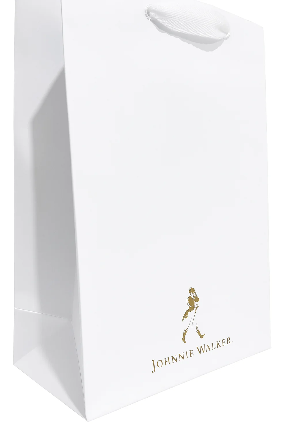 Fotografia real de sacolas de papel para duas garrafas, referência JohnnieWalker