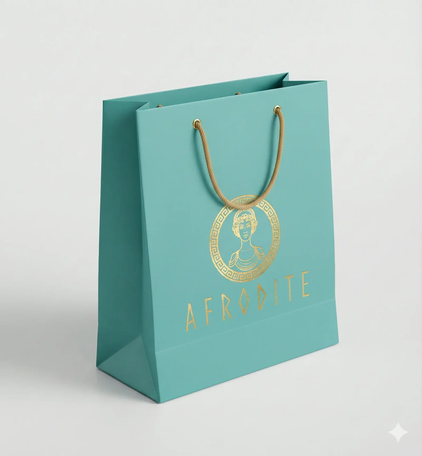 Fotografia real de projetos de sacolas personalizadas para boutiques, referência loja-afrodite